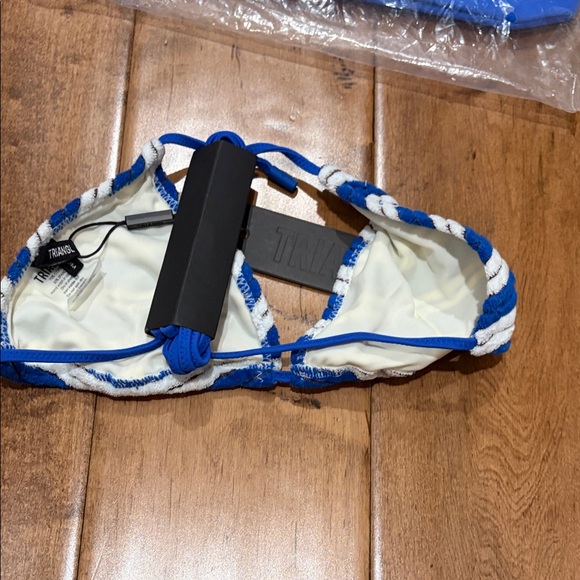 New Triangl VINCA - JOLY BLUE TERRY TOWELLING TRIANGLE BIKINI SET - Picture 9 of 11